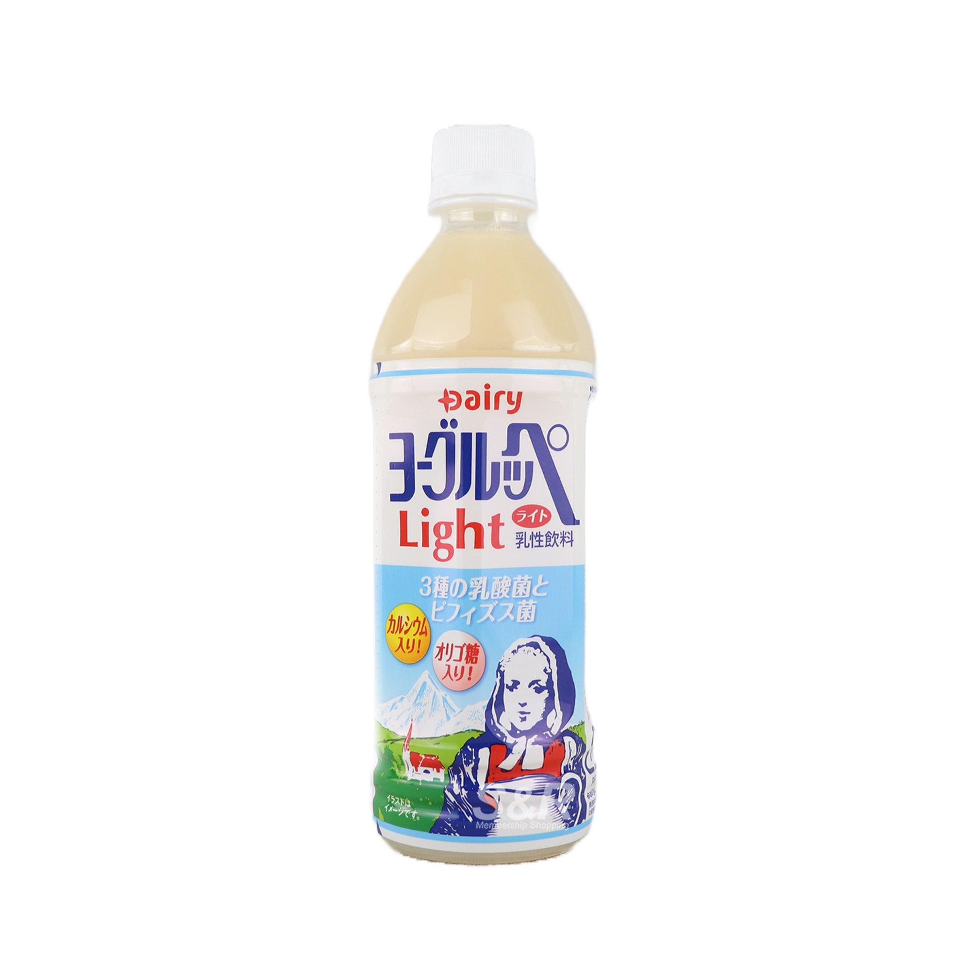 Dairy Yoghurppe Light Sweet Milk 500mL